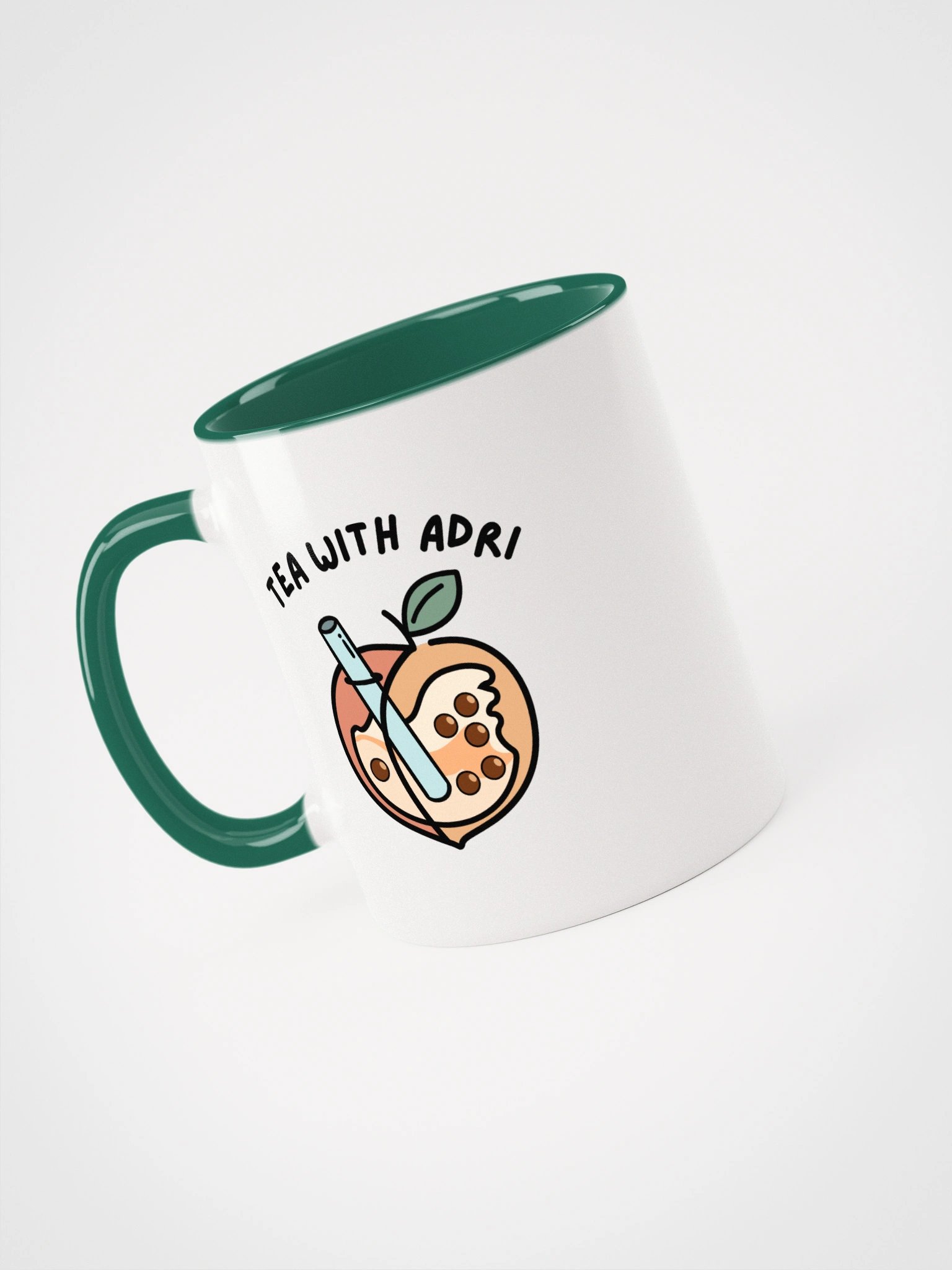 Peachy Boba Mug (Light Editions) product image (3)