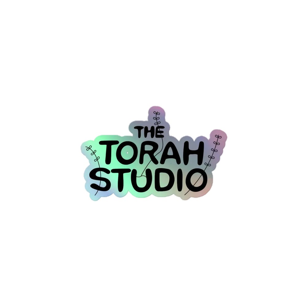 Torah Studio Holographic Sticker product image (1)