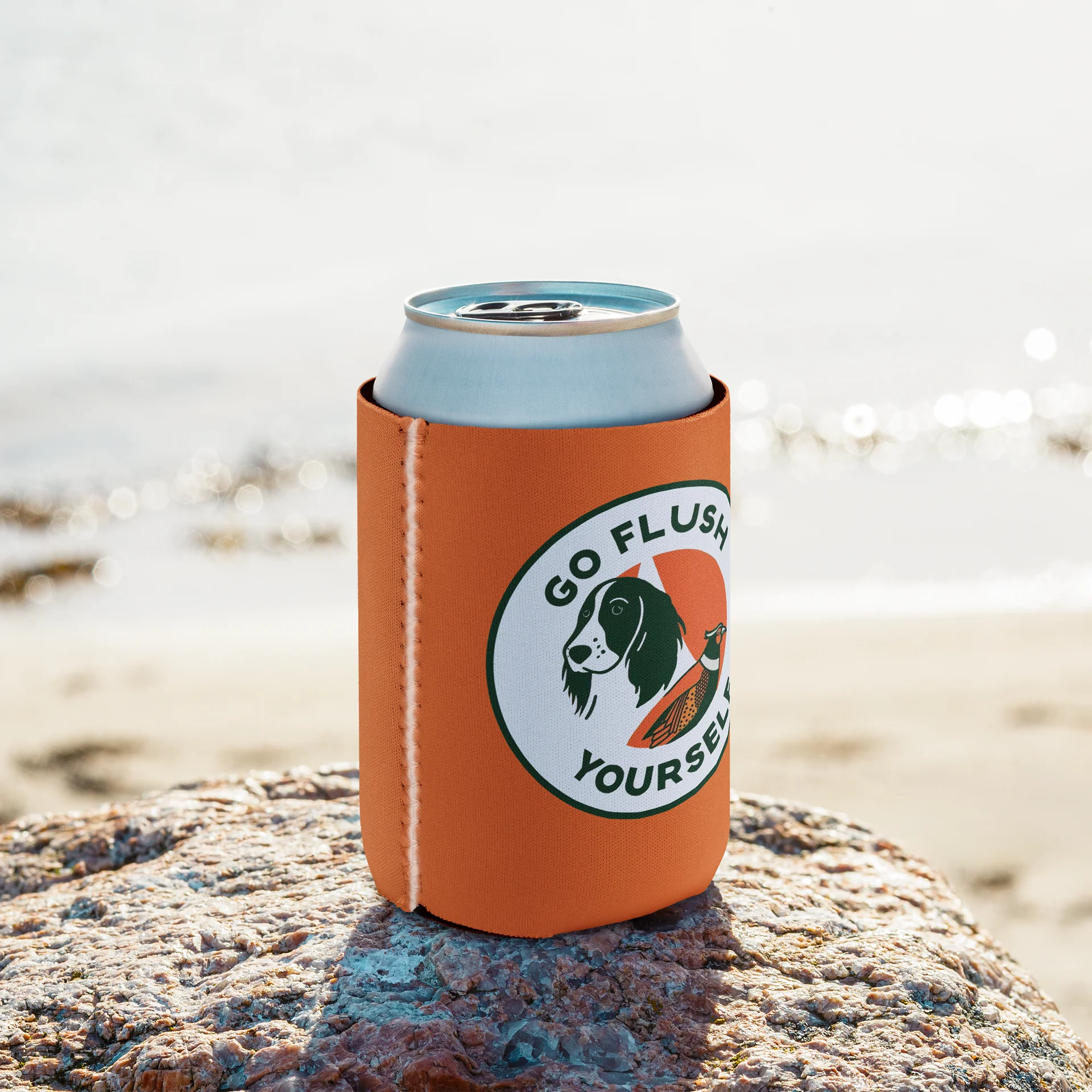 Go Flush Yourself Can Koozie product image (9)