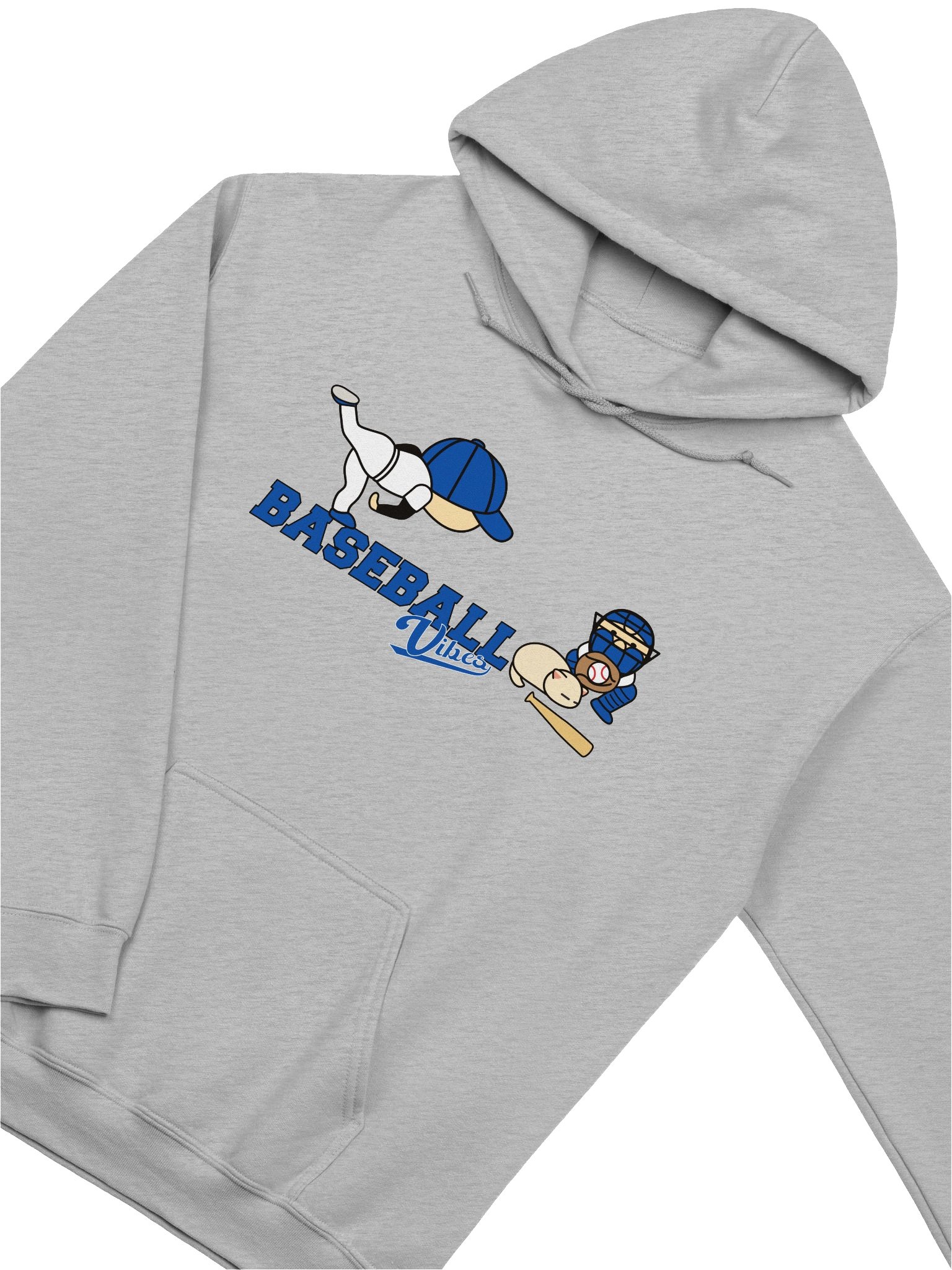 Baseball Cat (Baseball Vibes) - Unisex Adult Hoodie product image (21)