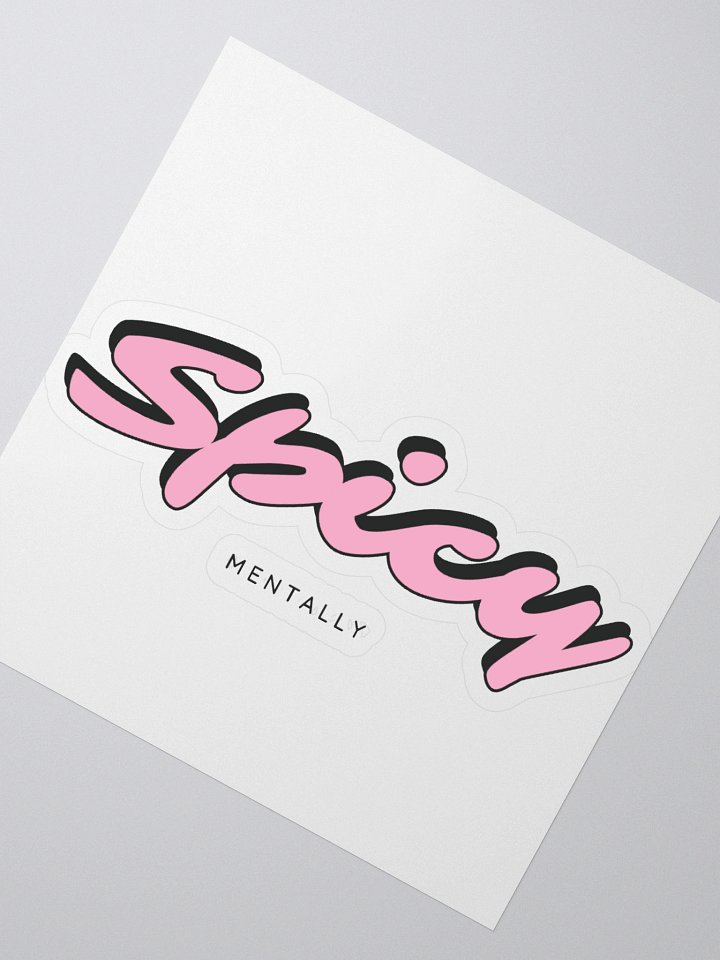 Spicy....mentally sticker product image (2)