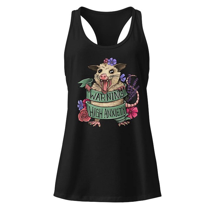 High Anxiety Racerback Tank product image (1)
