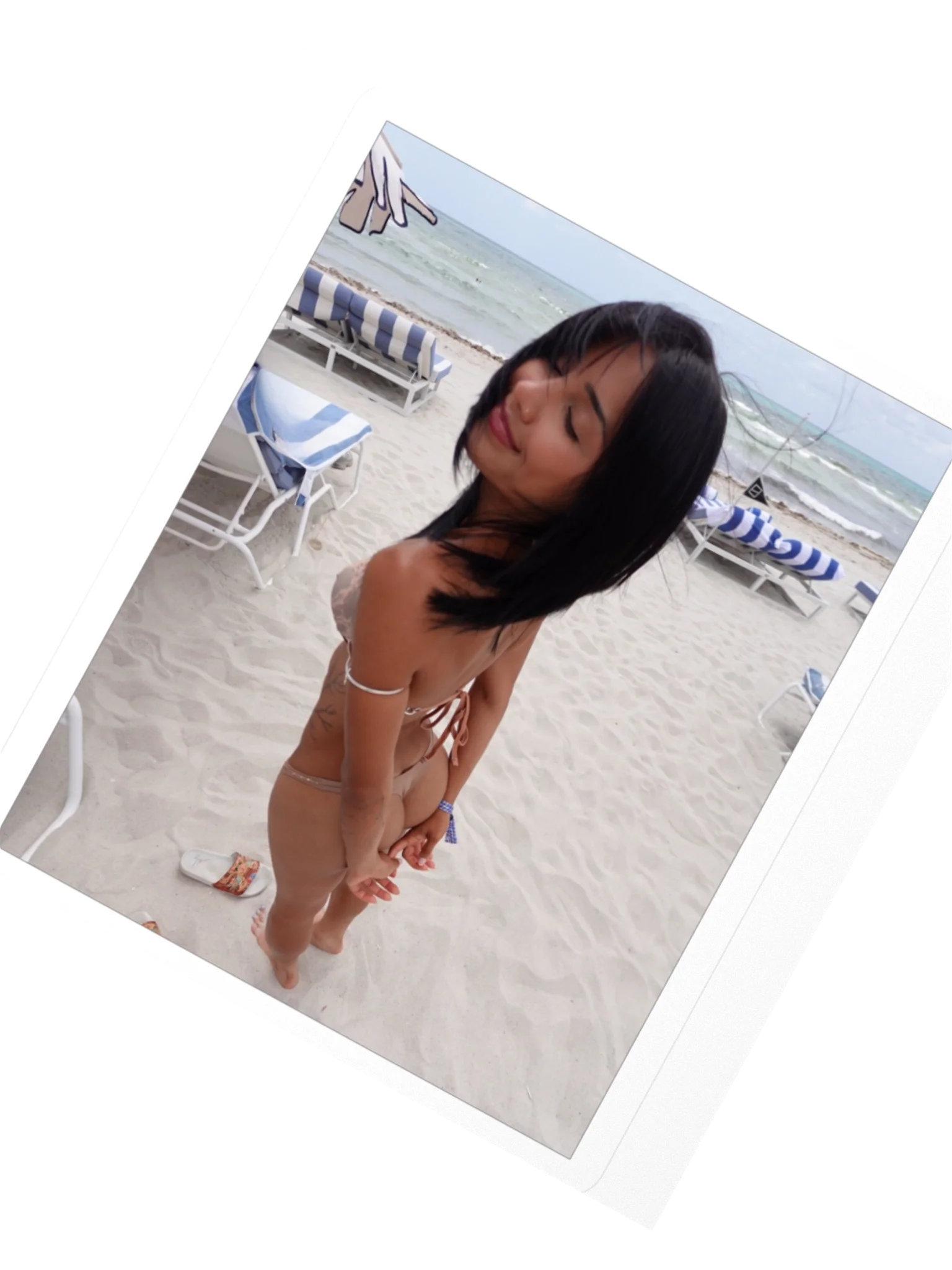 beach bae sticker product image (4)