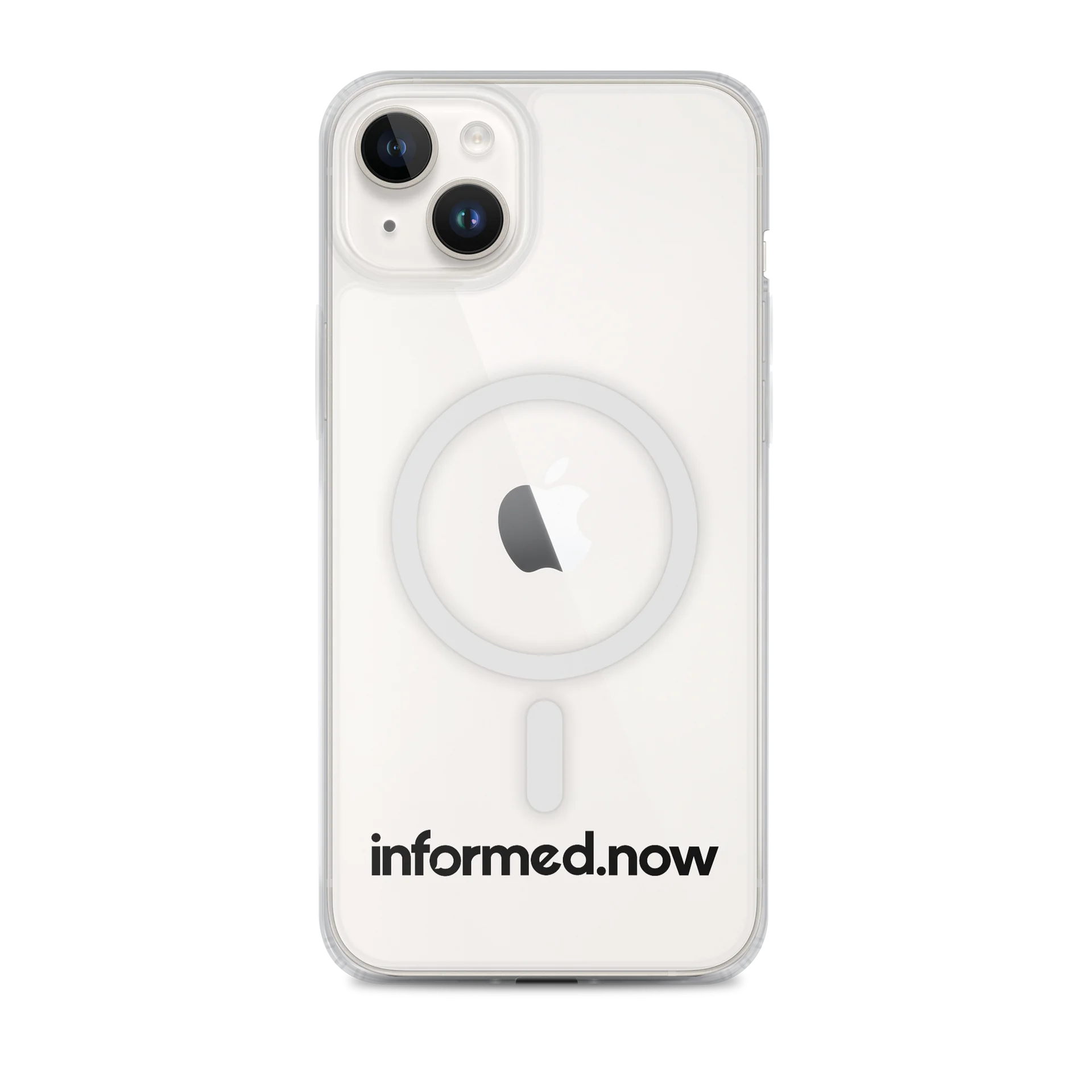 informed.now MagSafe® Clear Case for iPhone® product image (1)