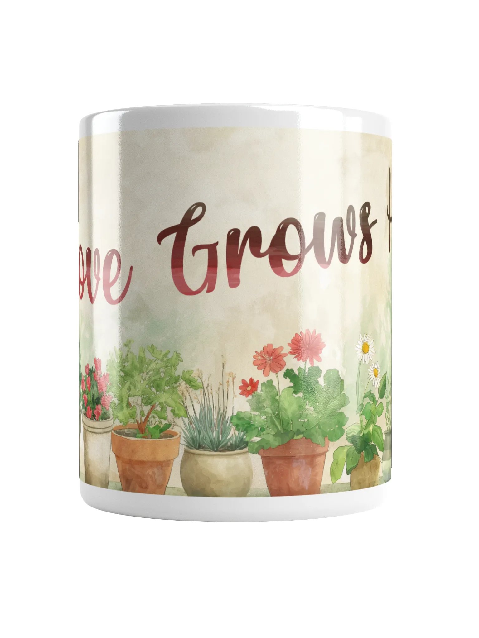 Love Grows Here Ceramic Mug product image (5)