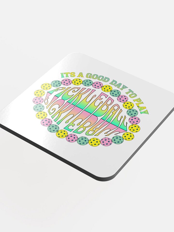 It's A Good Day To Play Pickleball Coaster Set product image (1)