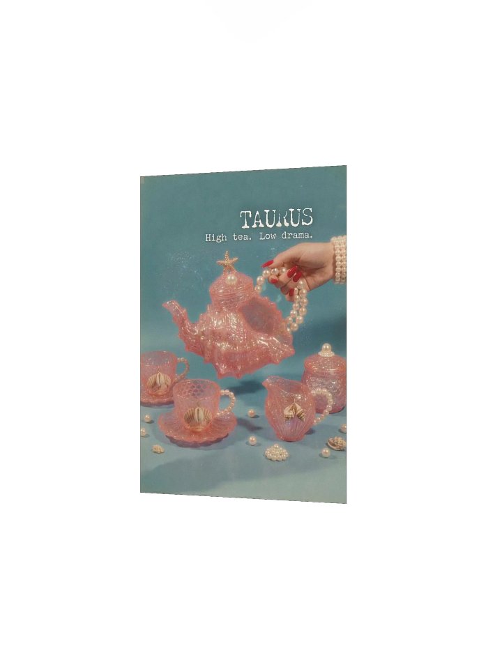 Taurus Mermaid Zodiac Print product image (2)