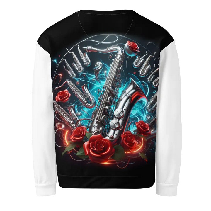 Silver Saxophone Serenade - Unisex Sweatshirt #27 product image (2)