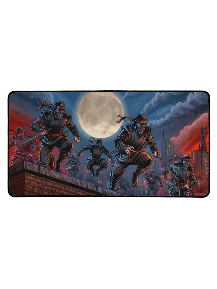 'Ninja' Hand Drawn Playmat by DarkSideTokens! product image (1)