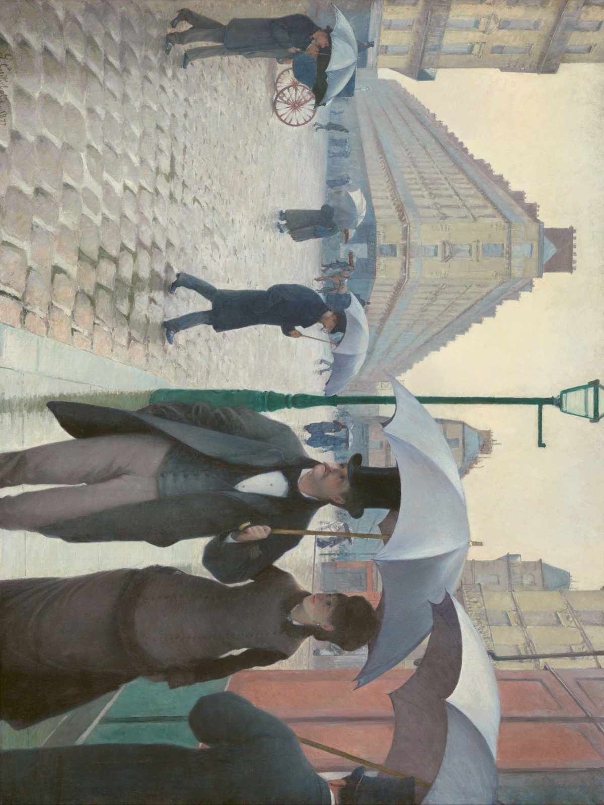 Caillebotte, Paris Street; Rainy Day — Fine-Art Poster product image (1)