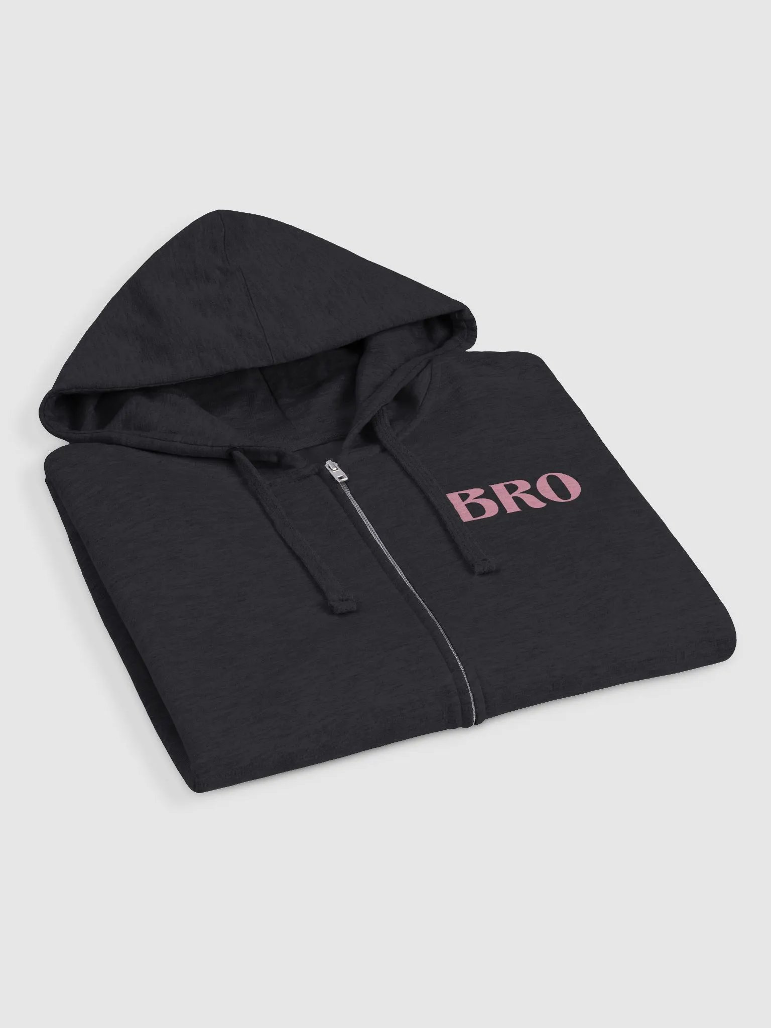 Bro 2 sided zip hoodie product image (5)