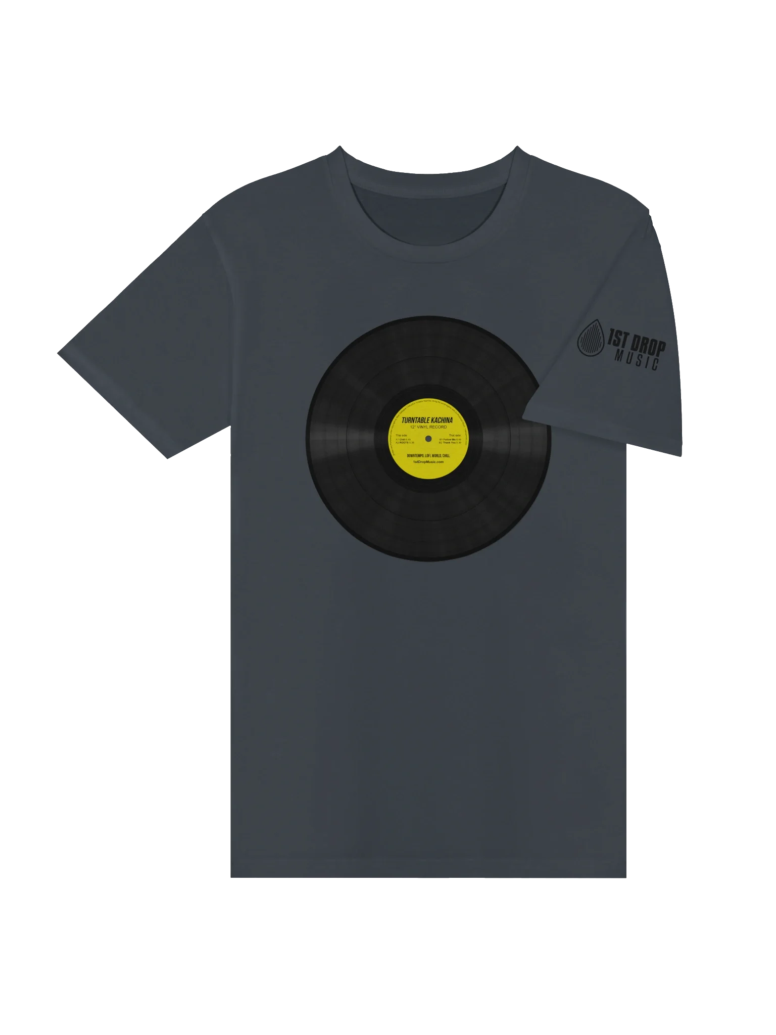 Turntable Kachina - Vinyl Record T-shirt