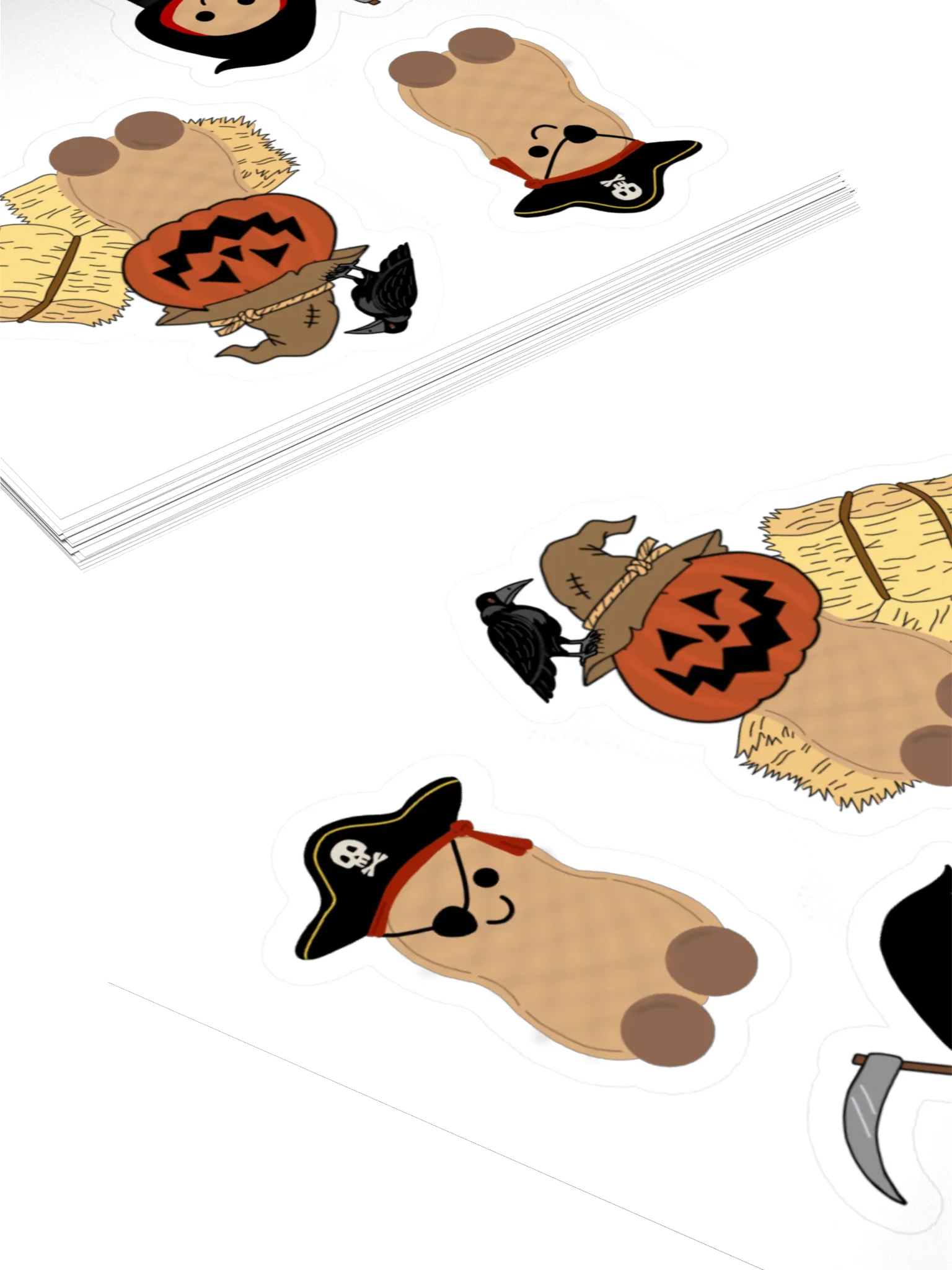 Dead Nuts Tell No Tales Stickers product image (4)