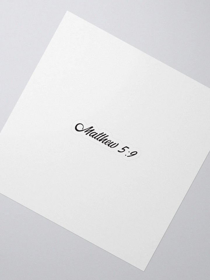 Bible Verse Matthew 5:9 product image (2)