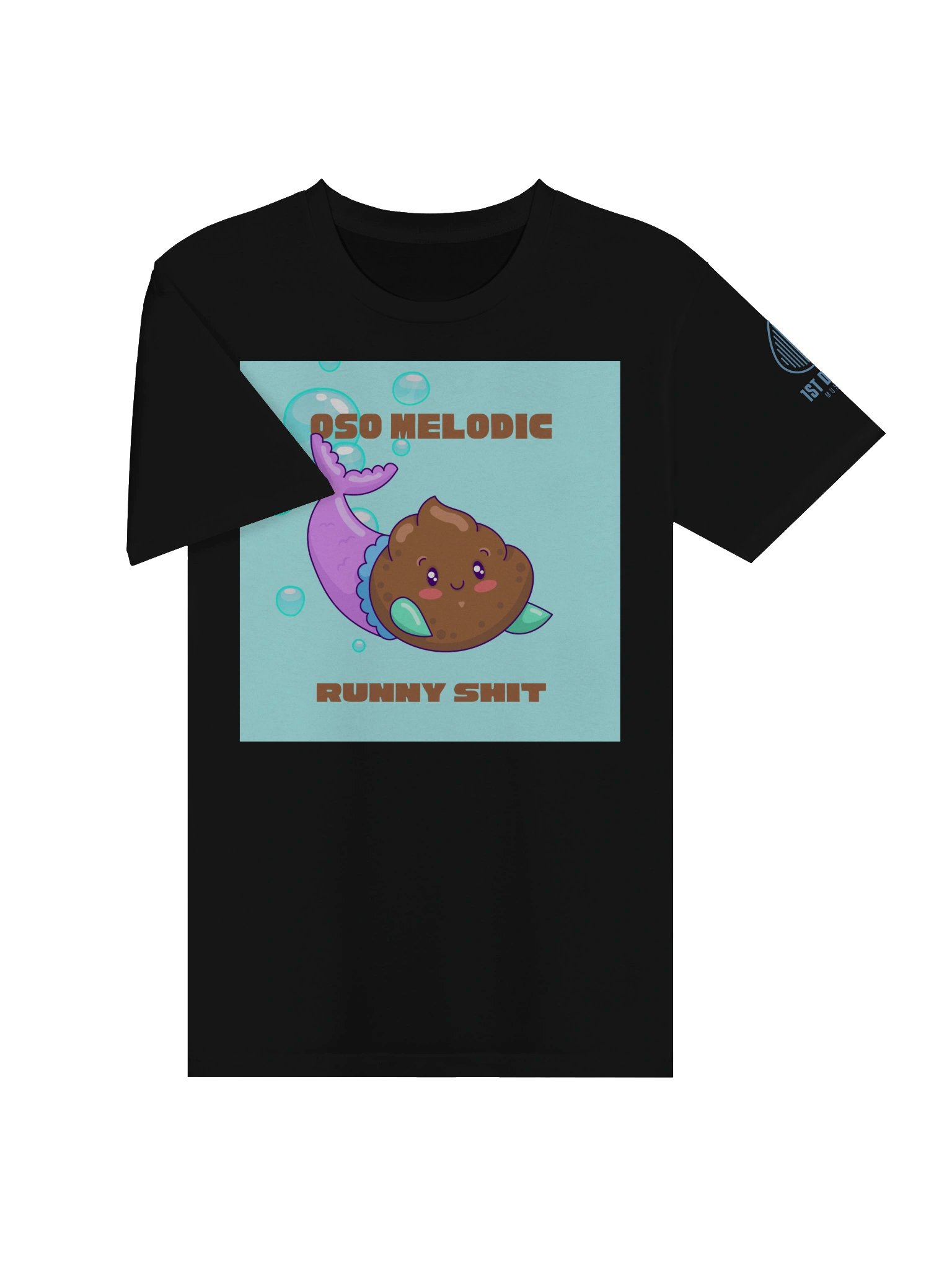 Oso Melodic Runny Shit Cover T-shirt product image (3)