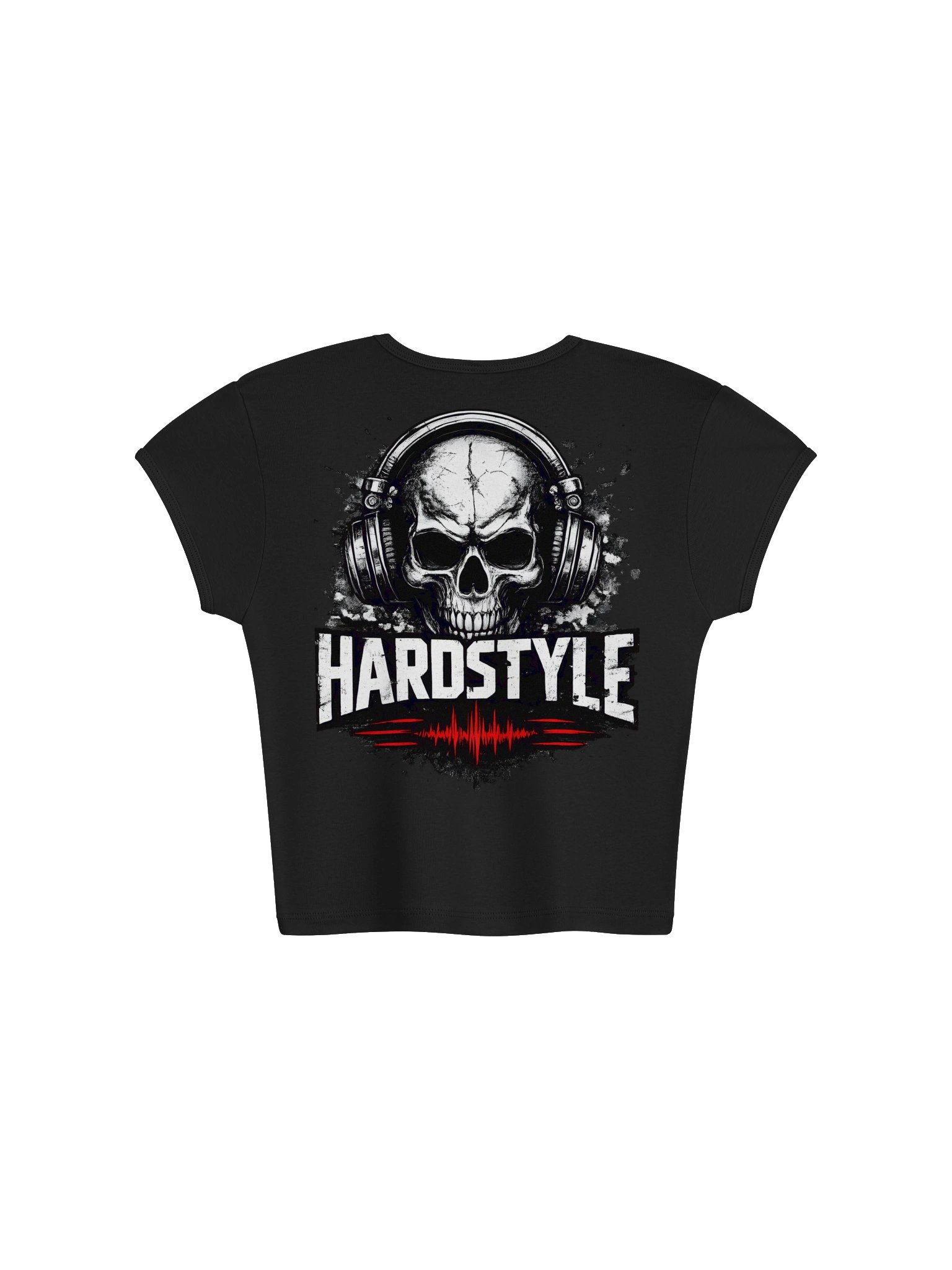 HST | Womens Ribbed Baby Tee Crop Top by LA Apparel product image (2)