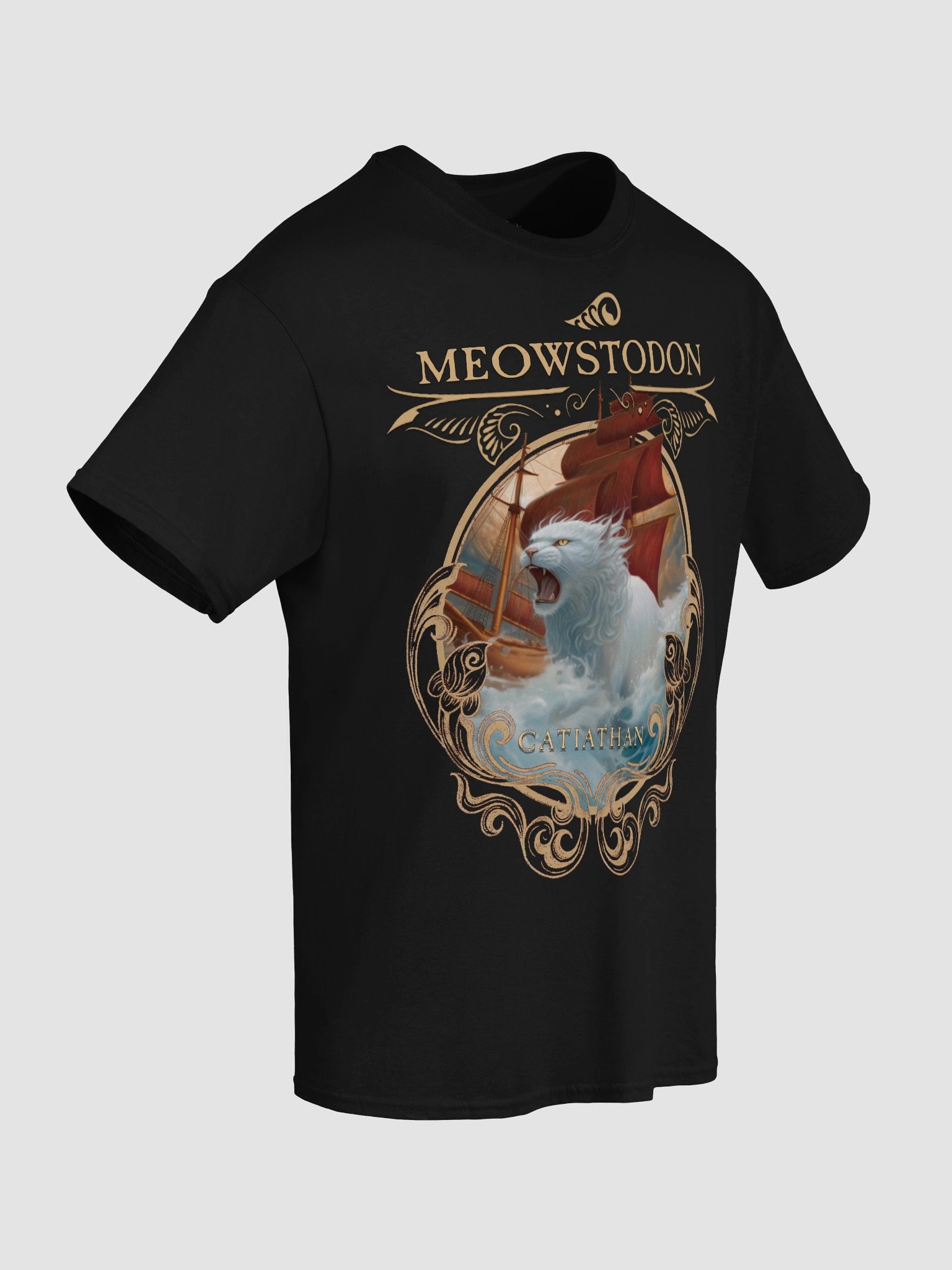 MEOWSTODON CATIATHAN T SHIRT product image (8)