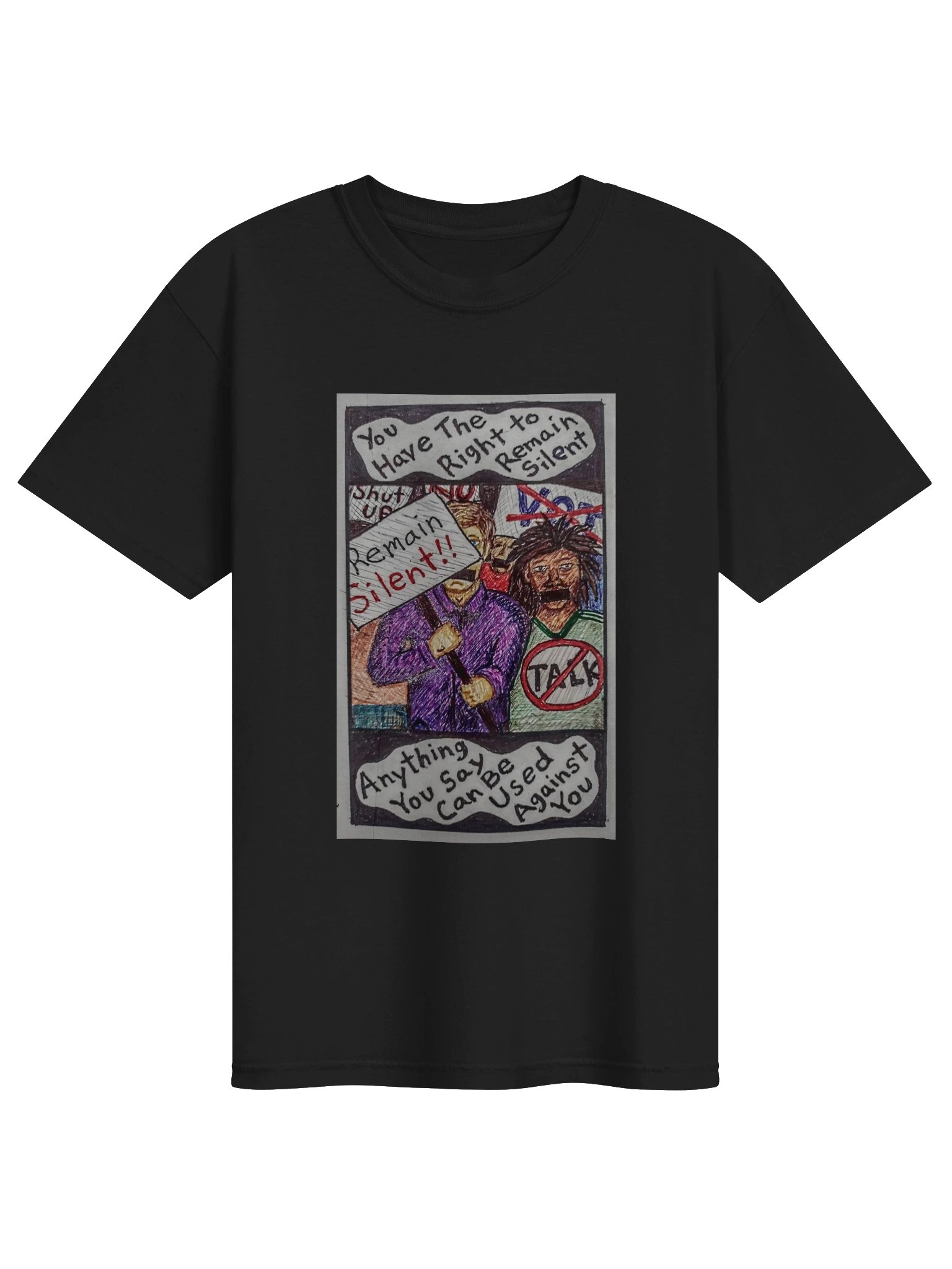 Remain Silent Tee product image (1)