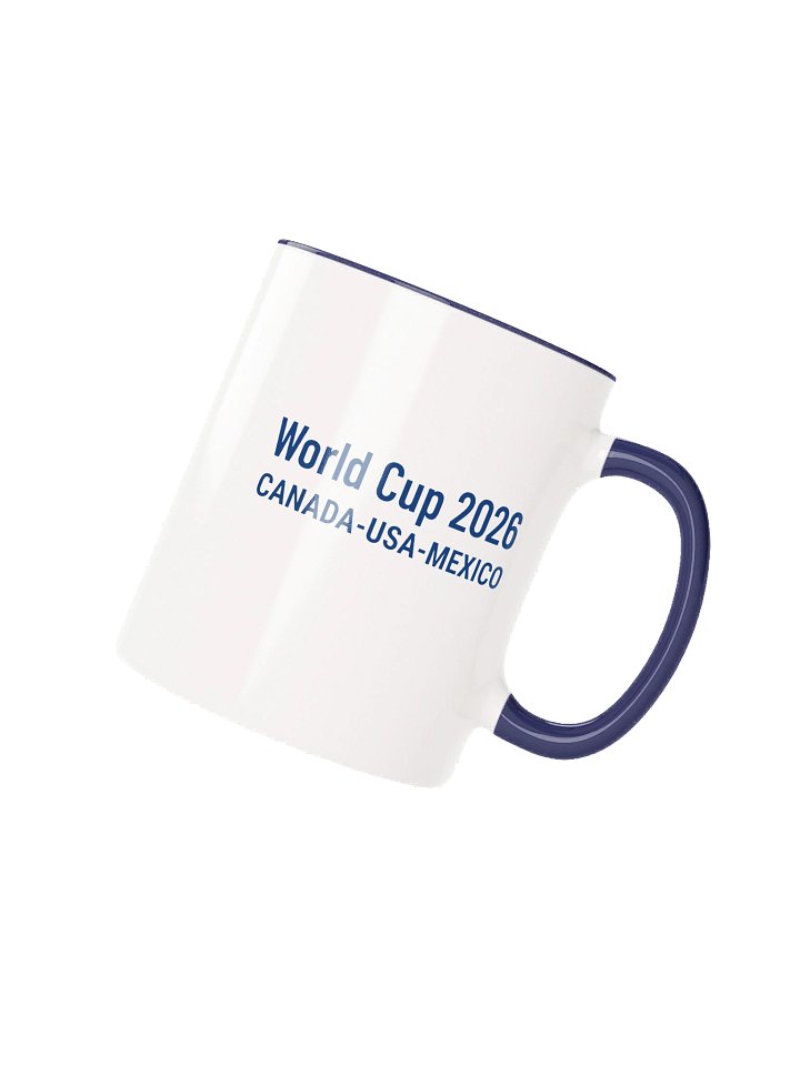 Paraguay 2026 World Cup Flag Mug - Paraguay Soccer Fan Coffee Cup - Premium Two-Tone Ceramic Mug product image (2)
