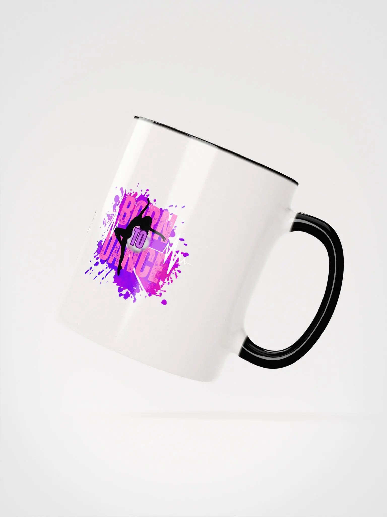 Energetic Born to Dance Her Silhouette Vibes Mug product image (26)