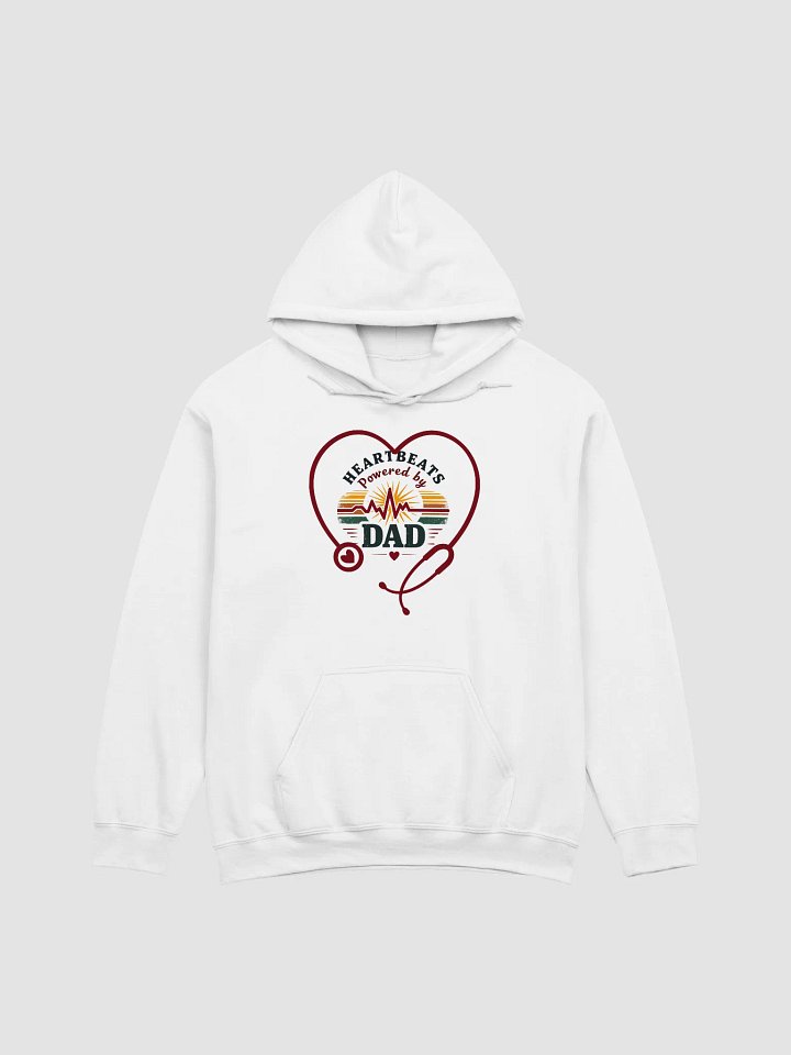 stethoscope heart, ekg Heartbeats Powered by DadHoodie product image (9)