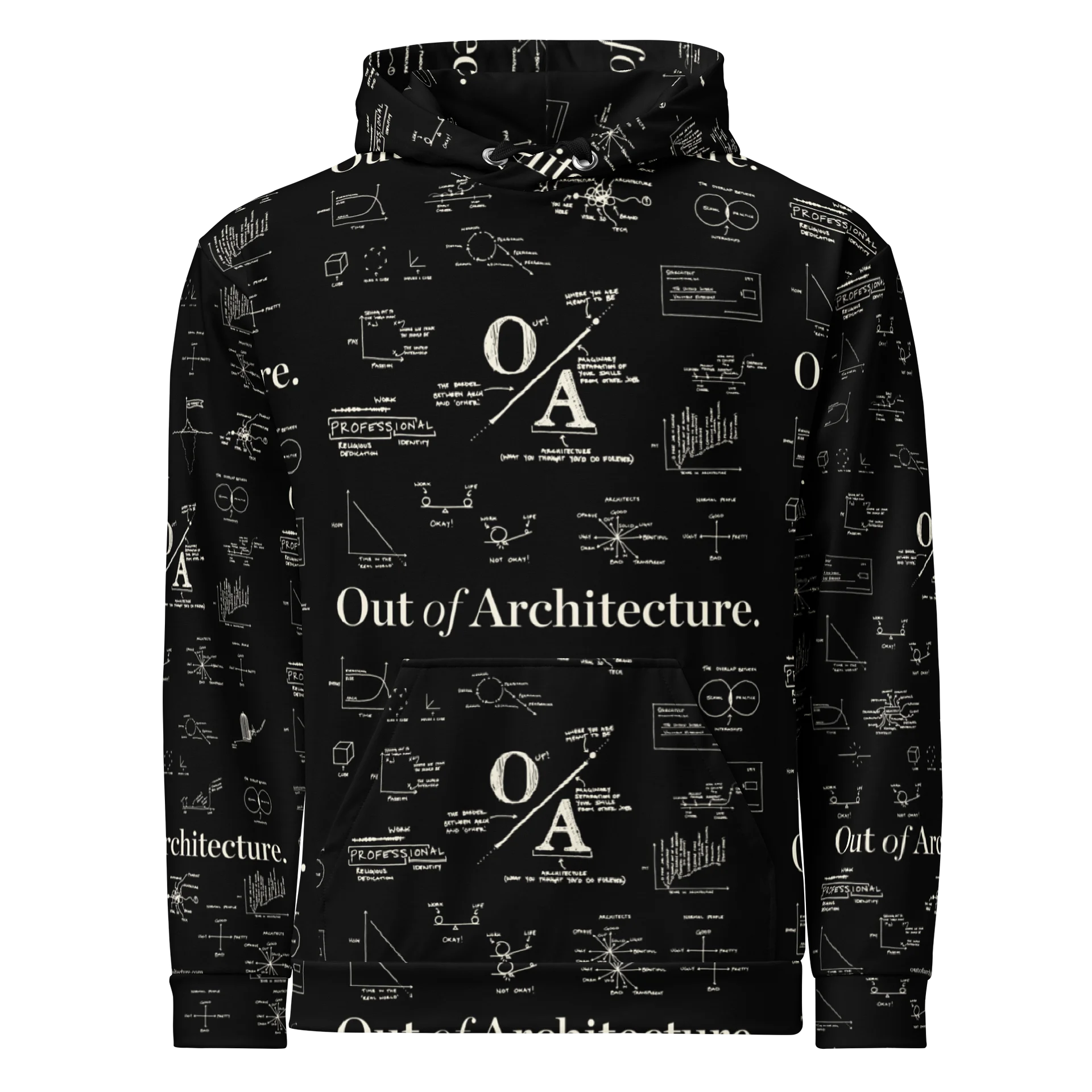Doodle Hoodie - Black product image (1)