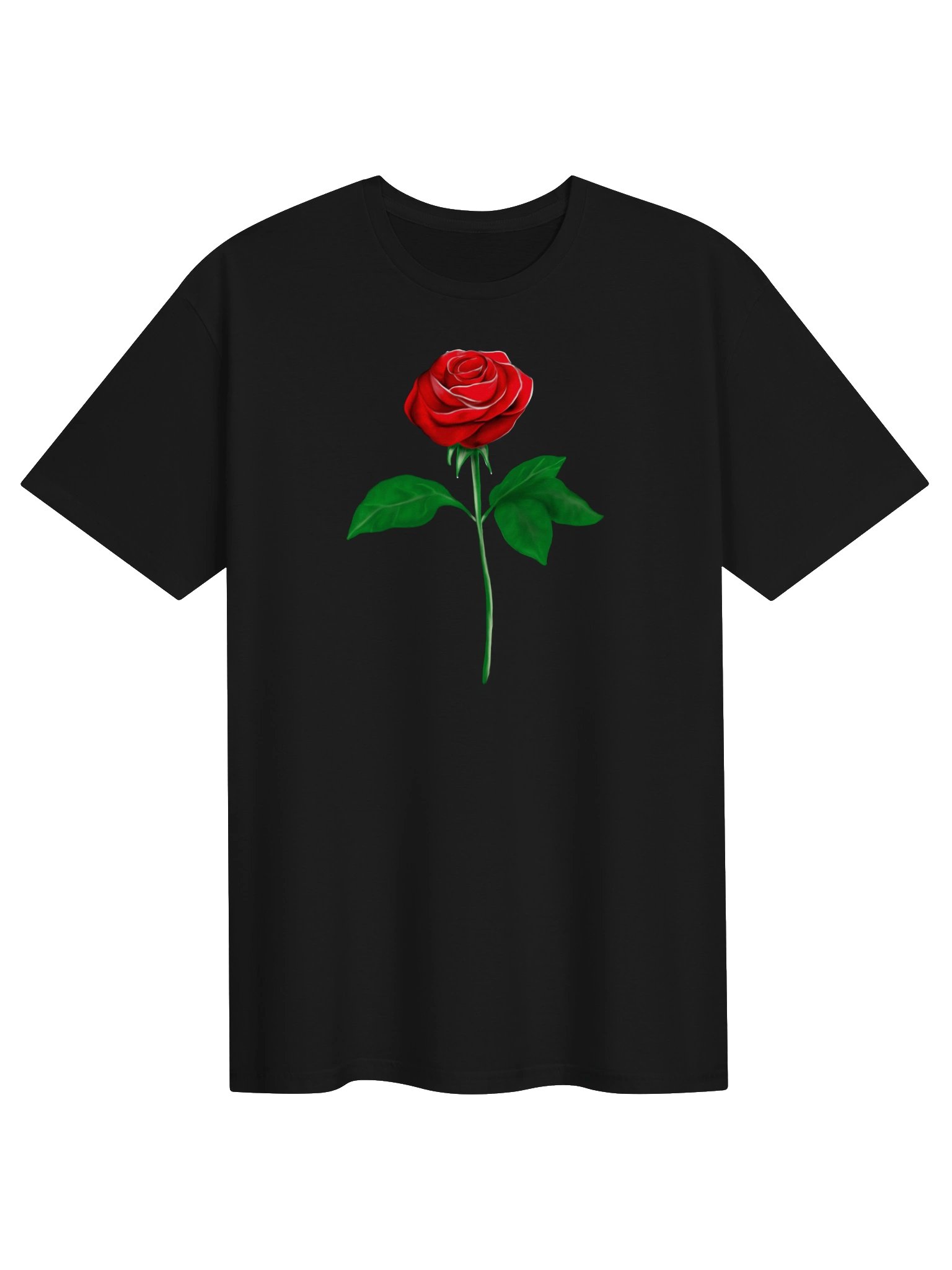 "Single Rose" T-Shirt. Unisex Gildan Softstyle T-Shirt product image (1)