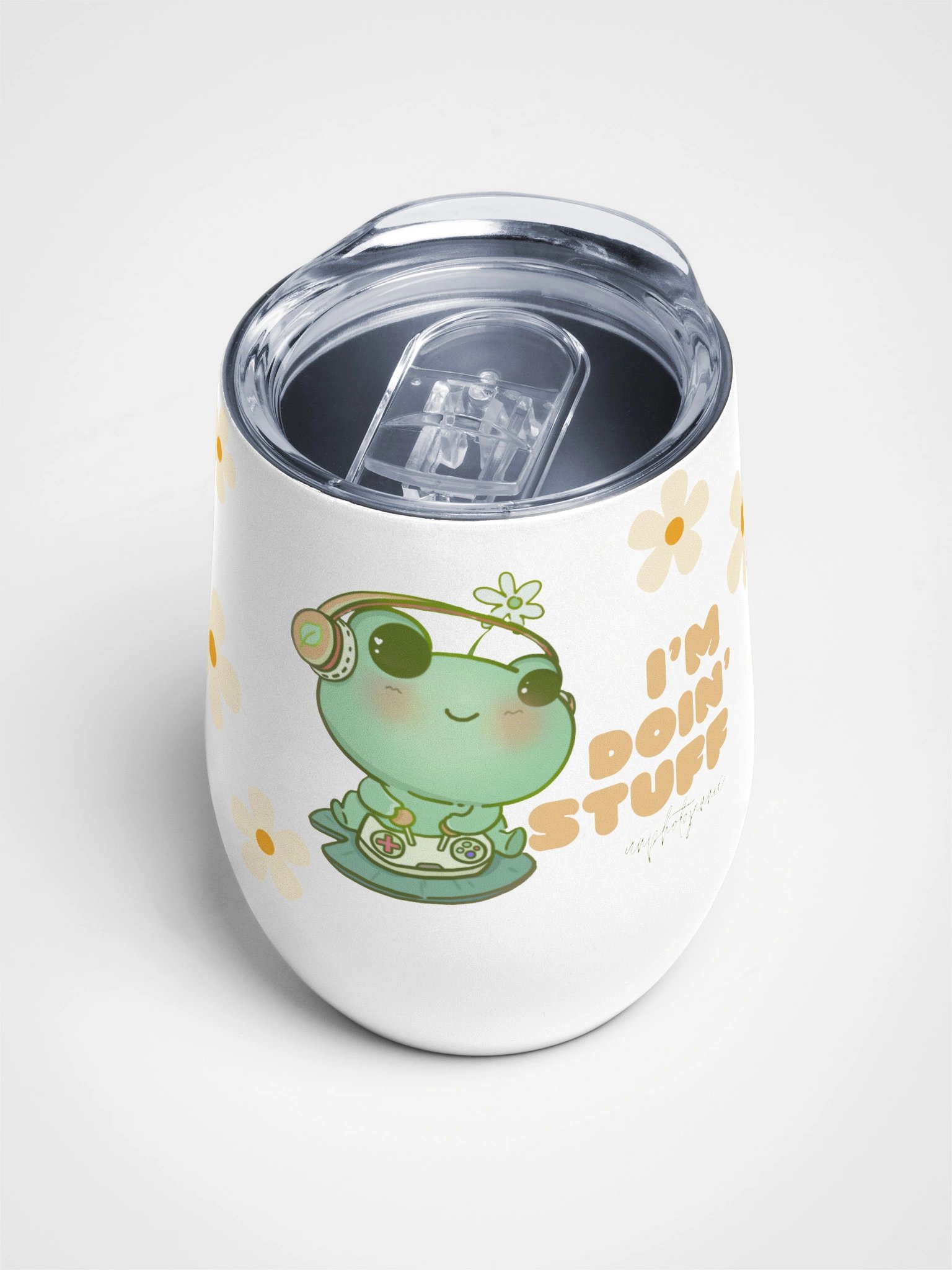 I'm Doin Stuff Wine Tumbler product image (4)