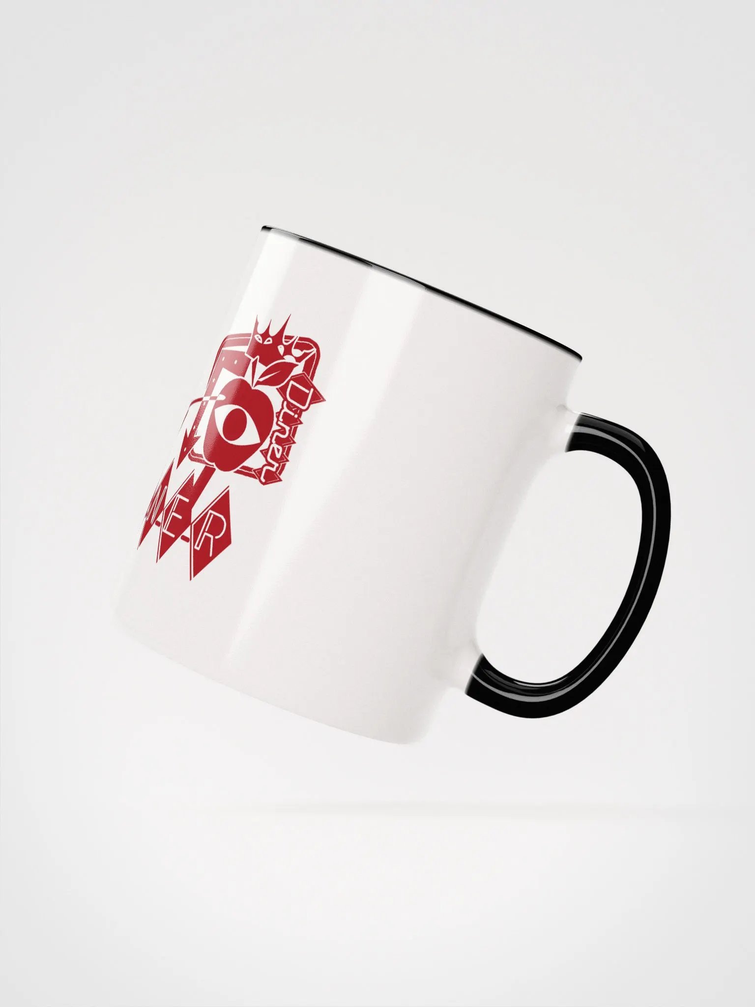 King Apple Diner (Red) ✦ Ceramic Mug with Color Inside product image (12)