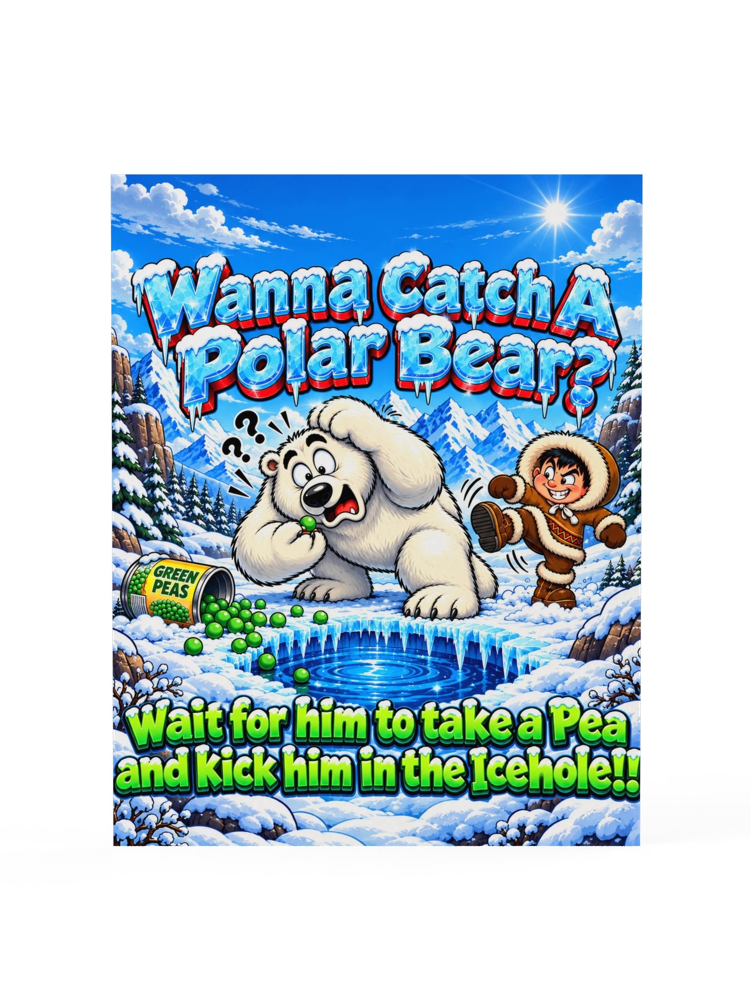 1 Earth Prints Polar Bear Enhanced Matte Paper Poster product image (15)