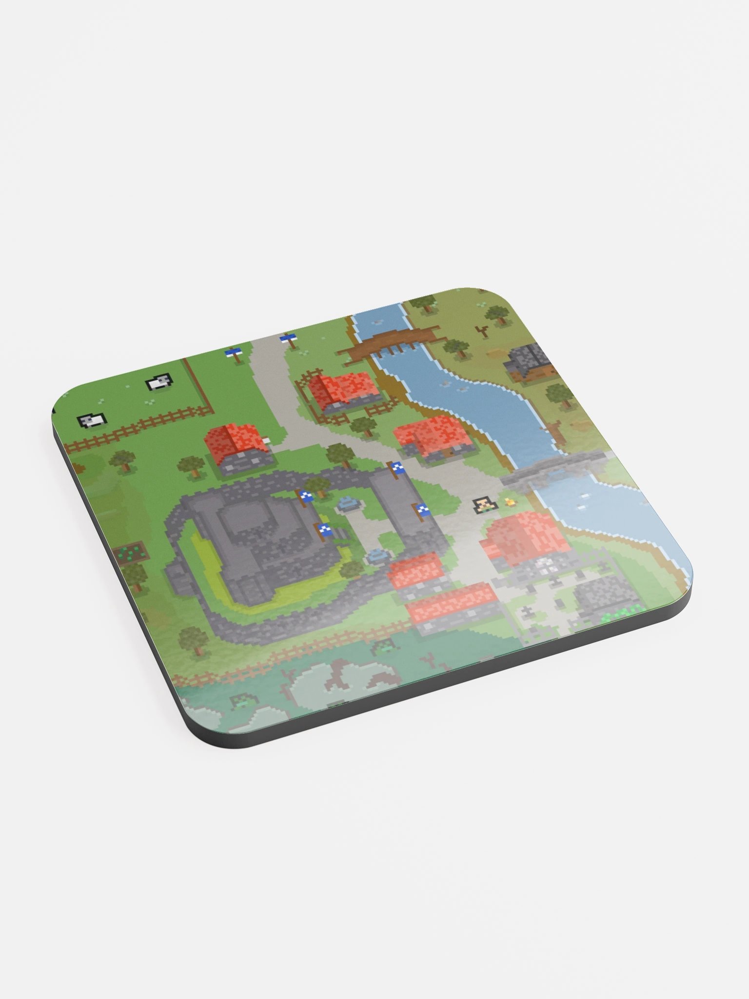 Pixel Lumbridge Coaster product image (2)