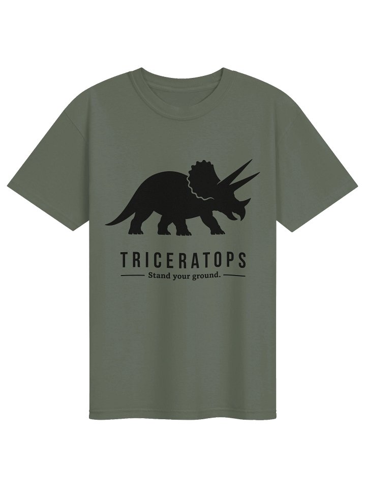 Triceratops Silhouette T-Shirt product image (1)