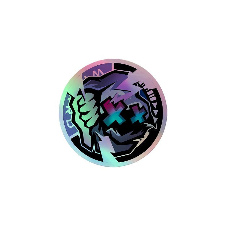 The Holographic Wizard Sticker - Purple Edition product image (1)