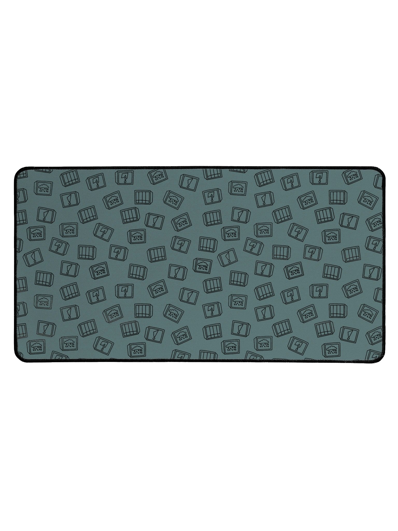 TV Pattern Desk Mat product image (1)