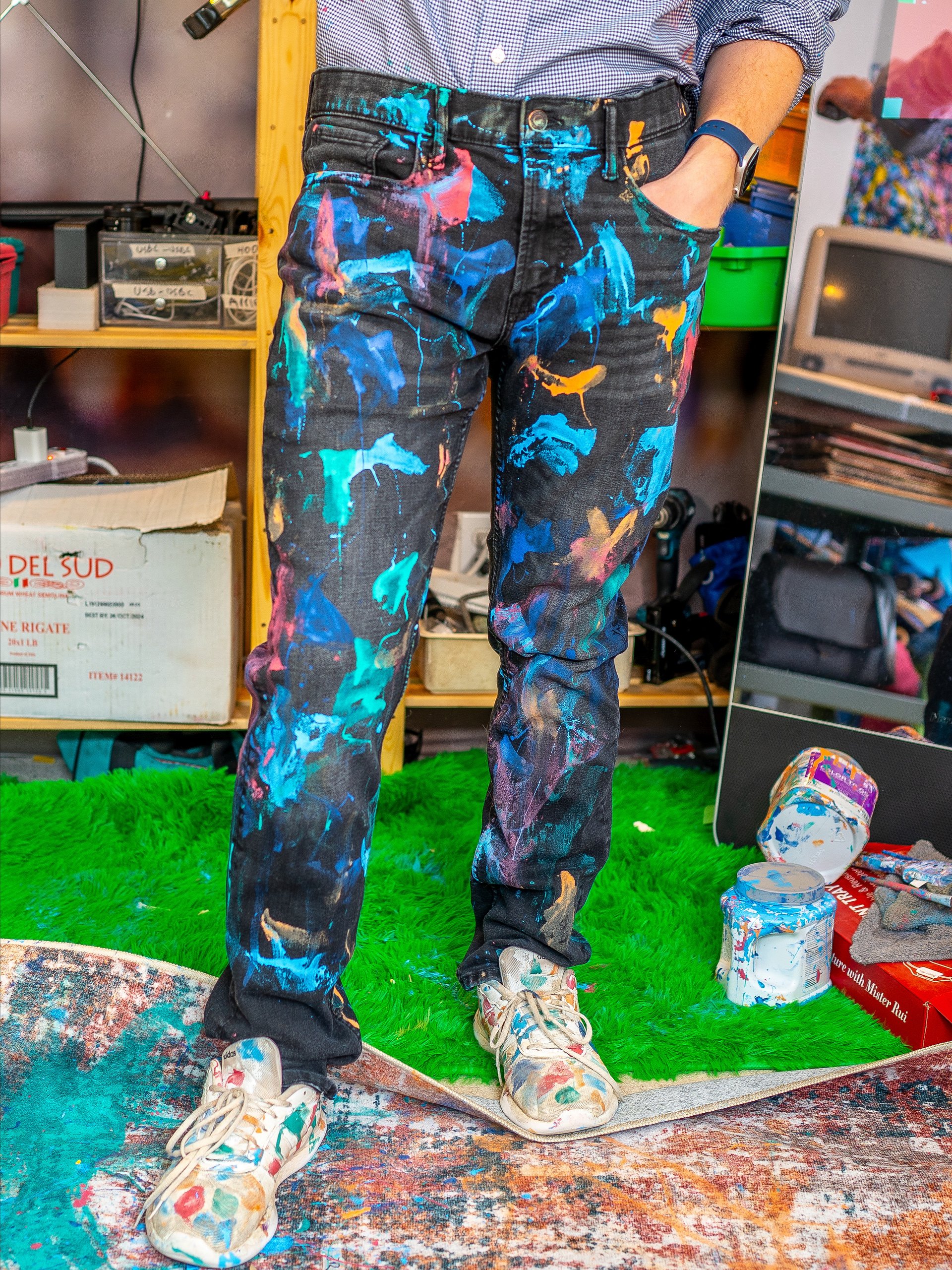 Black Jean Pants / Studio Colors product image (2)