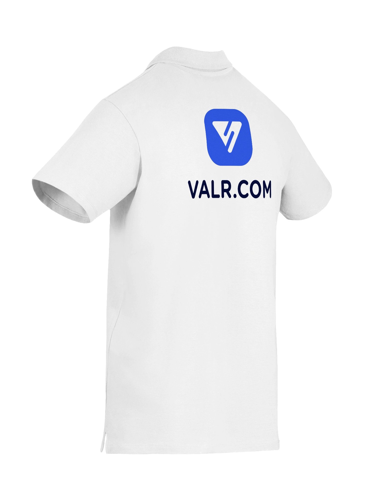 White VALR Polo Shirt product image (8)