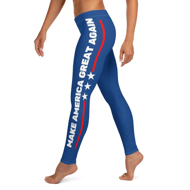 MAGA Leggings Blue product image (2)