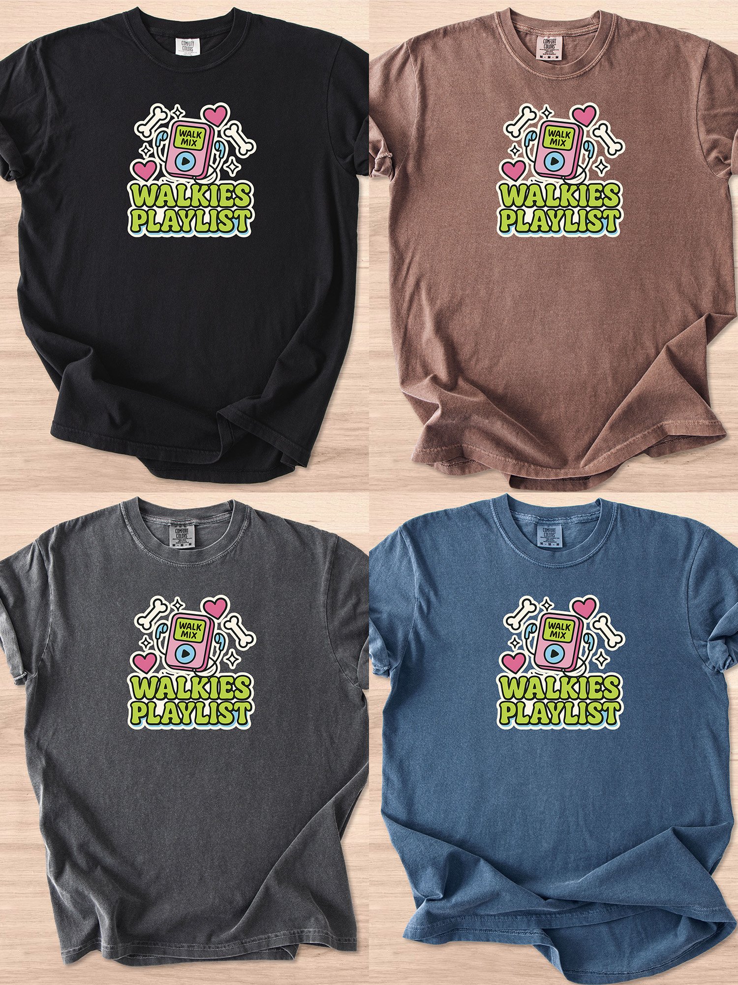 Walkies Playlist Tee product image (3)