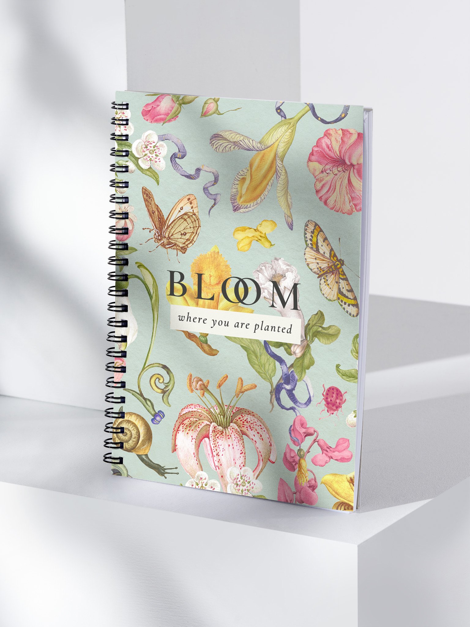 Bloom Spiral Notebook – “Where You Are Planted” Edition product image (4)