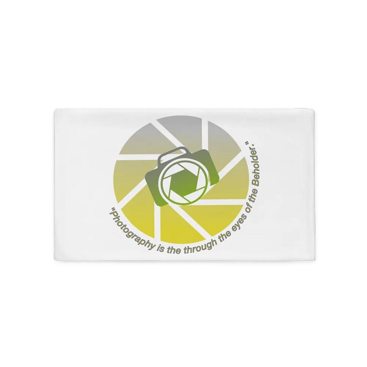 Photography is the eyes of the beholder pillow case product image (2)
