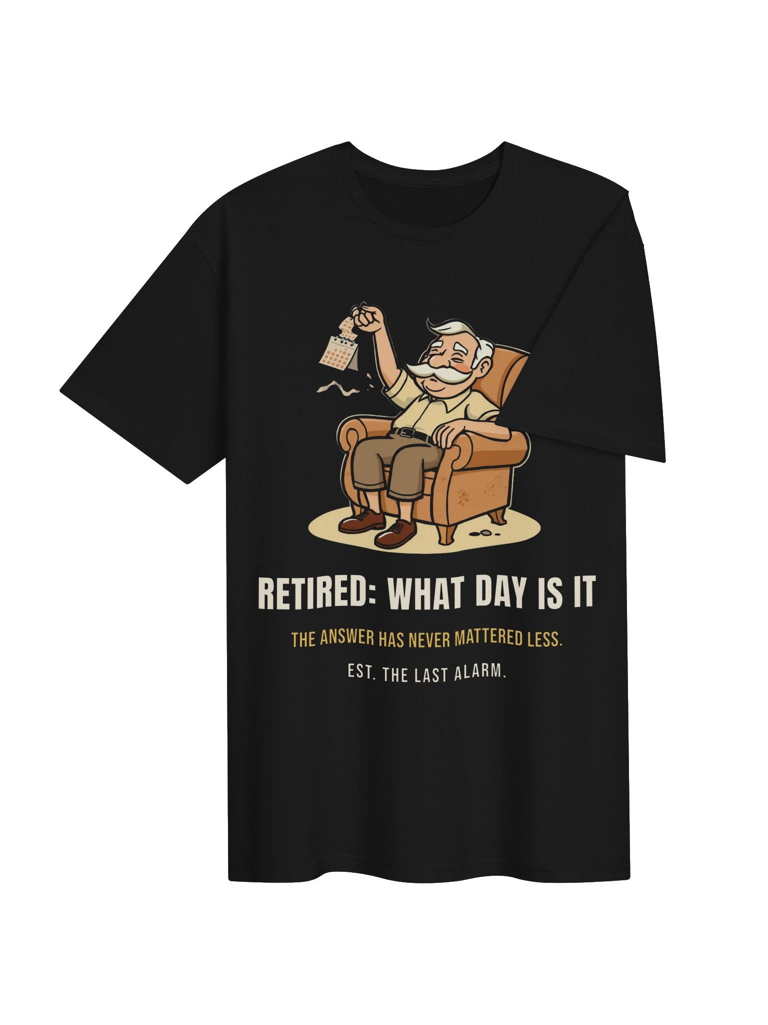 Retirement Shirt for Men – Retired: What Day Is It product image (4)