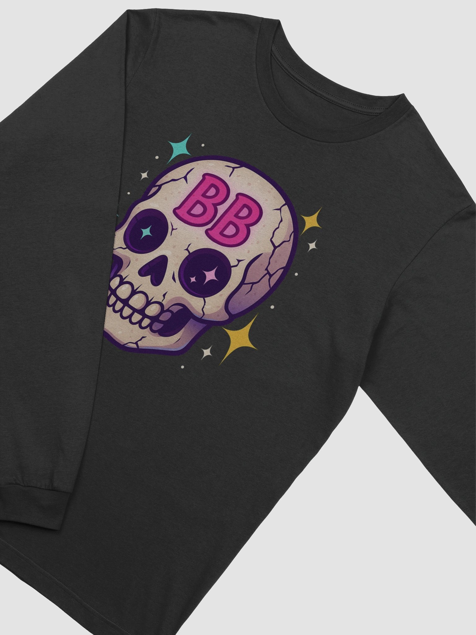 BB Skull Sparkle Long Sleeve Tee product image (21)
