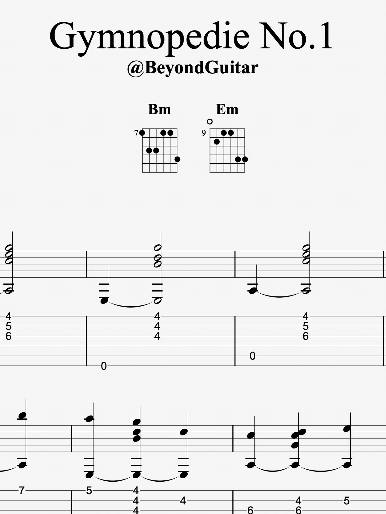 Gymnopedie #1 product image (1)