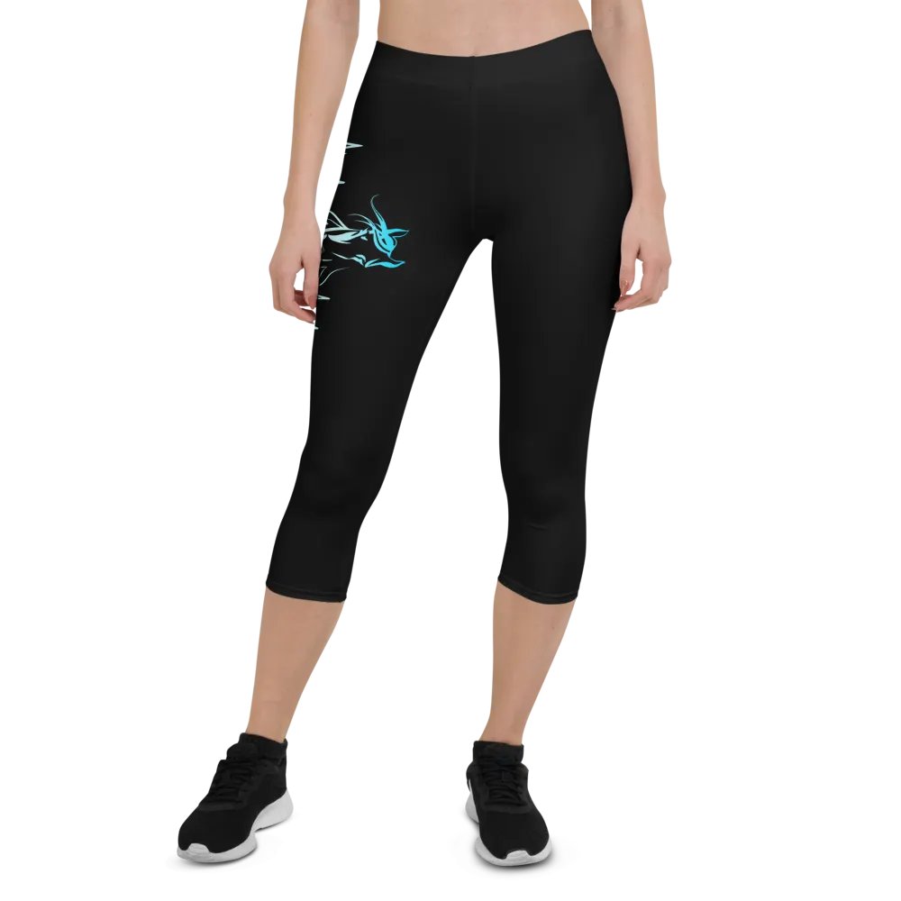 Horse Heartbeat Capri Leggings product image (2)