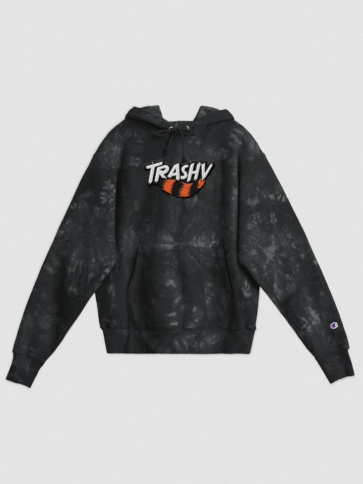 Embroidered Trashy Tie-Dye Hoodie product image (2)