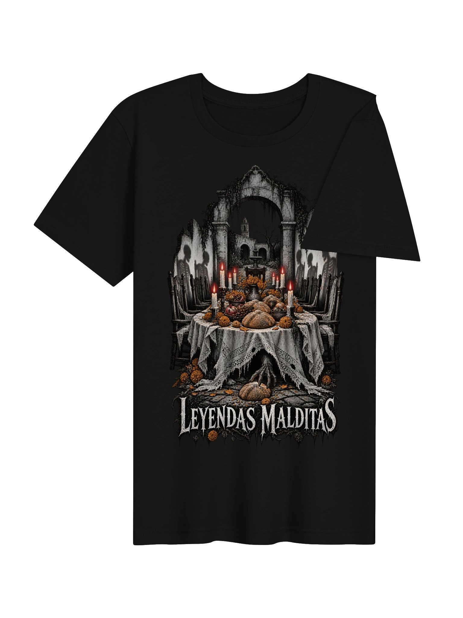El Banquete de las Ánimas – Día de Muertos Horror Design | Leyendas Malditas product image (4)