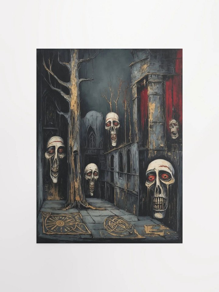 Ethereal Haunting Ruins Poster product image (1)