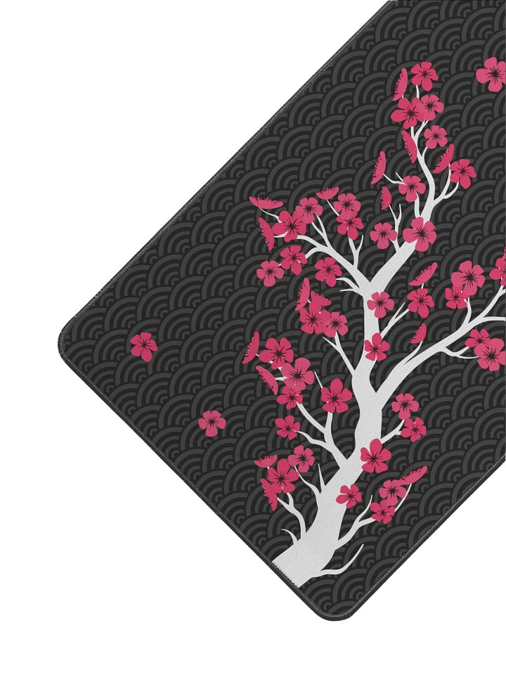 Crimson Veil Desk Mat product image (2)