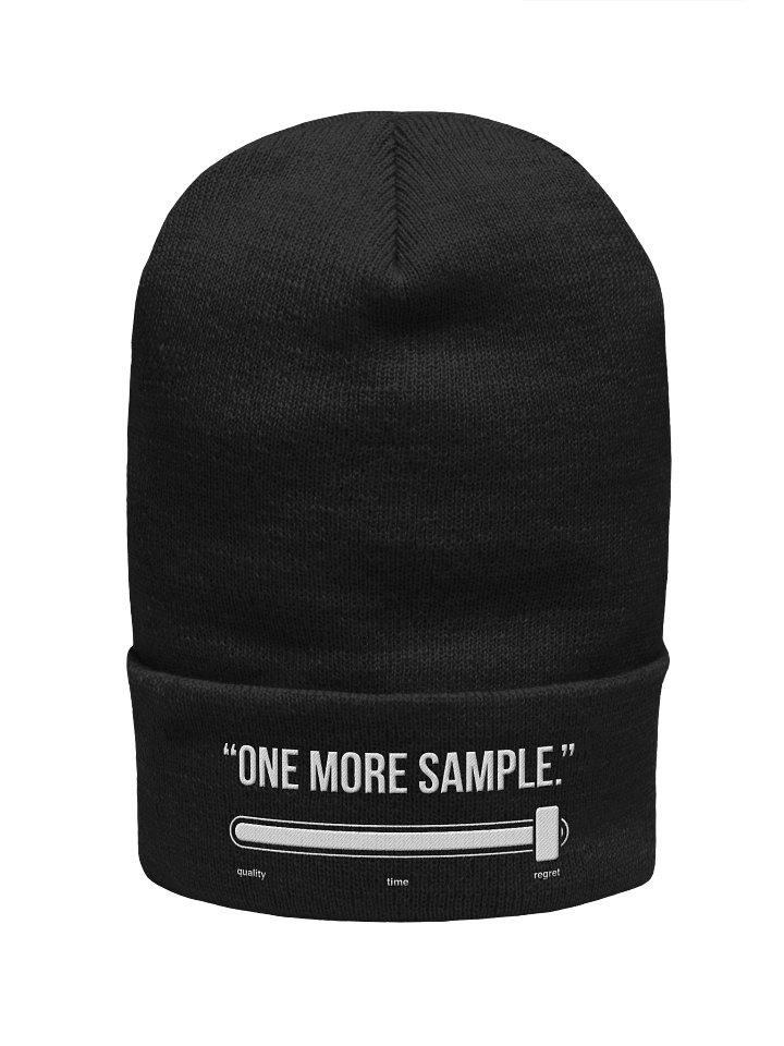 One More Sample — Render Club Beanie Black product image (1)