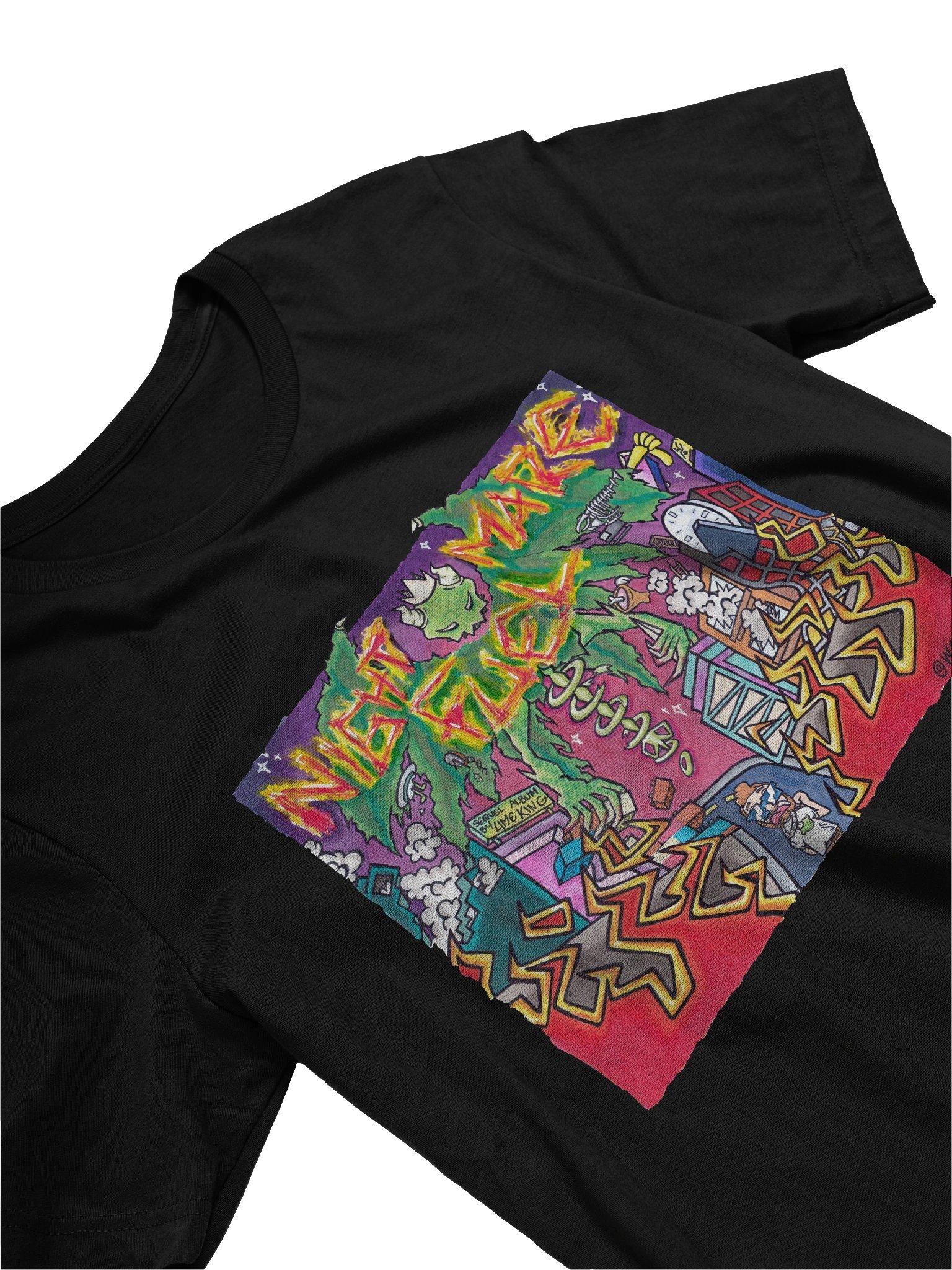 Nightmare Fuel Cover Tee product image (3)